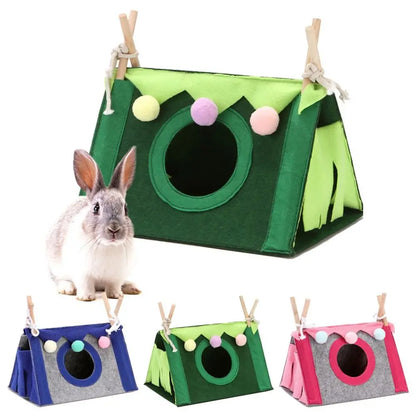 Tenda in feltro per piccoli animali