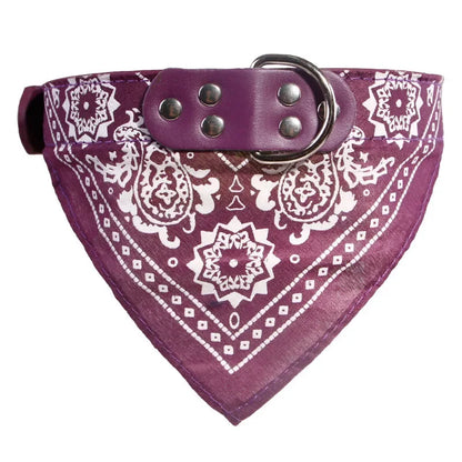 Simpatica bandana regolabile per cani