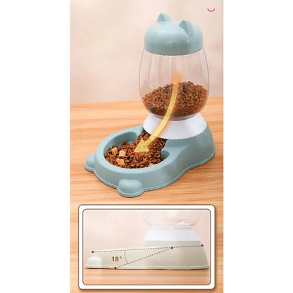 Alimentatore automatico per gatti.
