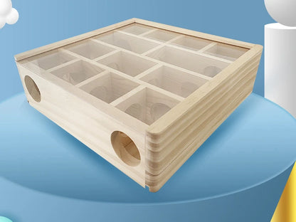 Labirinto in legno per criceti