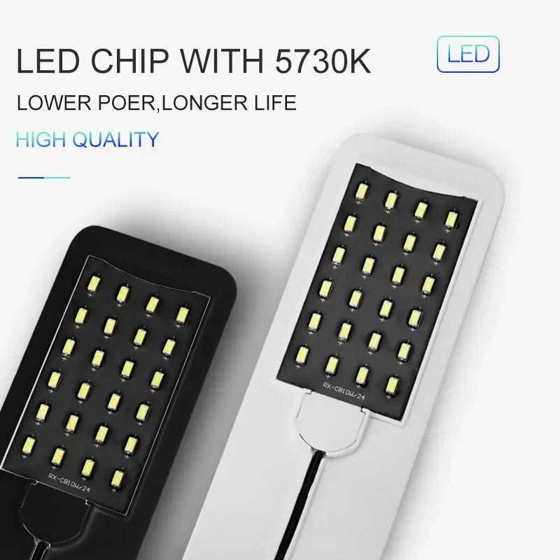 Superschlanke LED-Aquarium-Pflanzenleuchten, Wachstumslicht, 5 W/10 W/15 W, Aquarien-Pflanzenbeleuchtung, wasserdichte Clip-on-Lampe für Aquarien