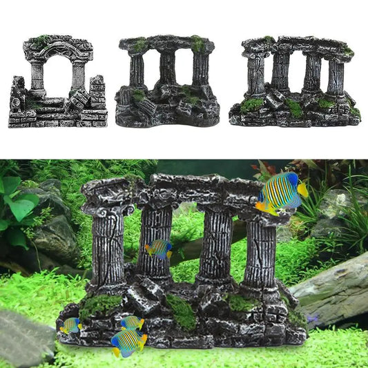 Decorazioni per acquario colonne