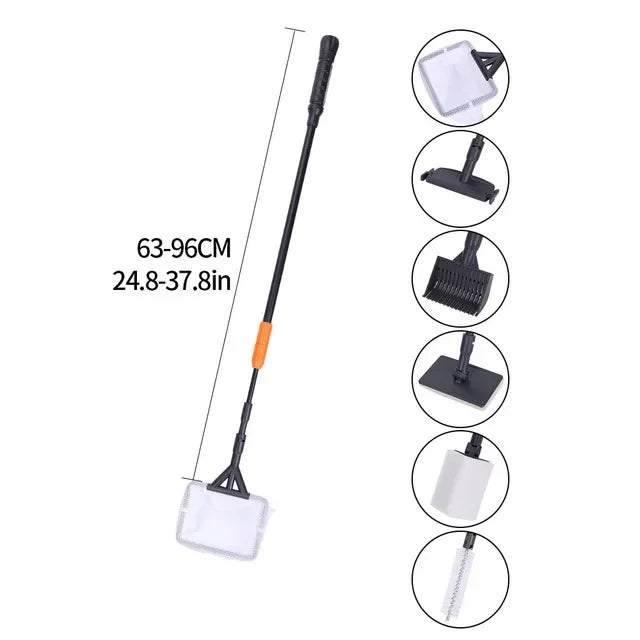 Kit strumenti per pulizia acquario 6 in 1