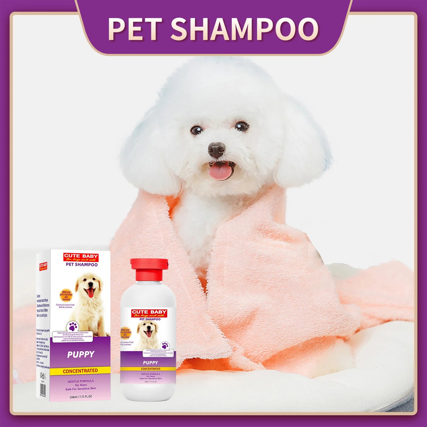 228ml Shampoo per animali domestici