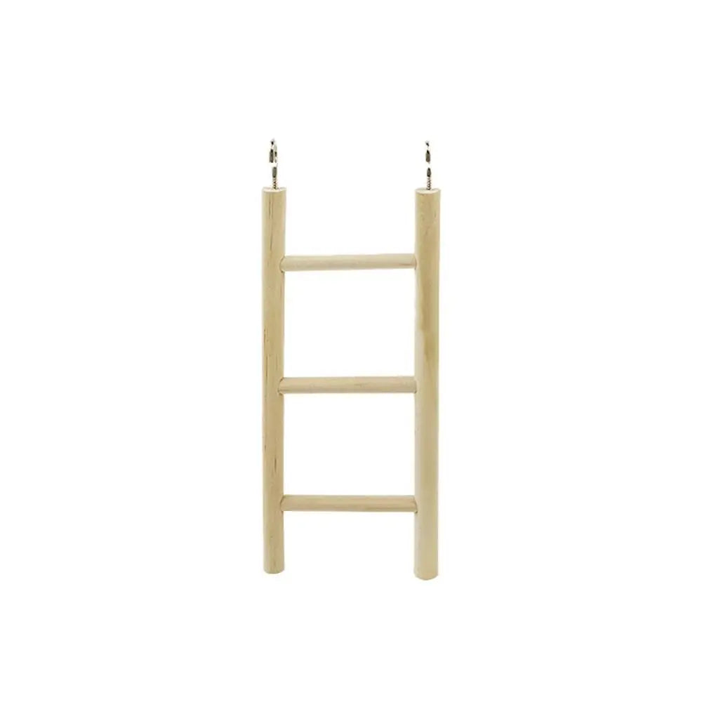 1 pz uccelli giocattolo scale in legno altalena Scratcher trespolo arrampicata 3/4/5/6 scala gabbia per uccelli criceti pappagallo giocattoli appesi forniture per animali domestici
