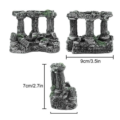 Decorazioni per acquario colonne