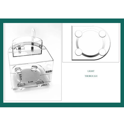 Mini-Tisch-Aquarienset mit Filterdeckel, Wasserpumpe 2,5 W, Tauchpumpe, umweltfreundliches transparentes Aquarium, Heimdekoration