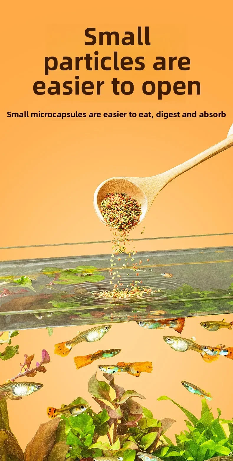 Micro pellet per Guppy