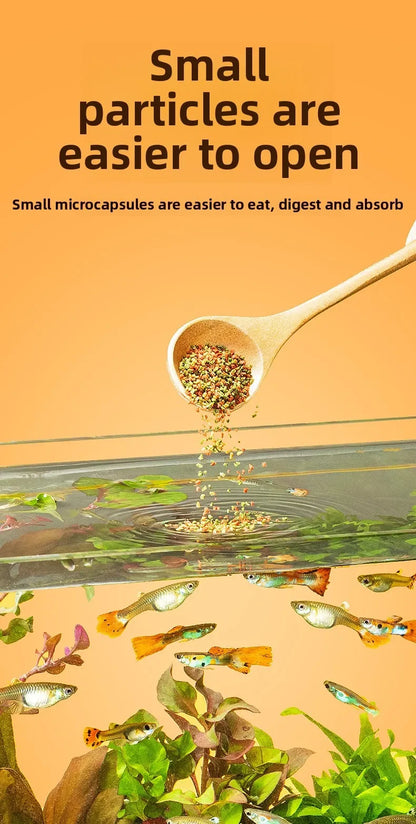 Micro pellet per Guppy