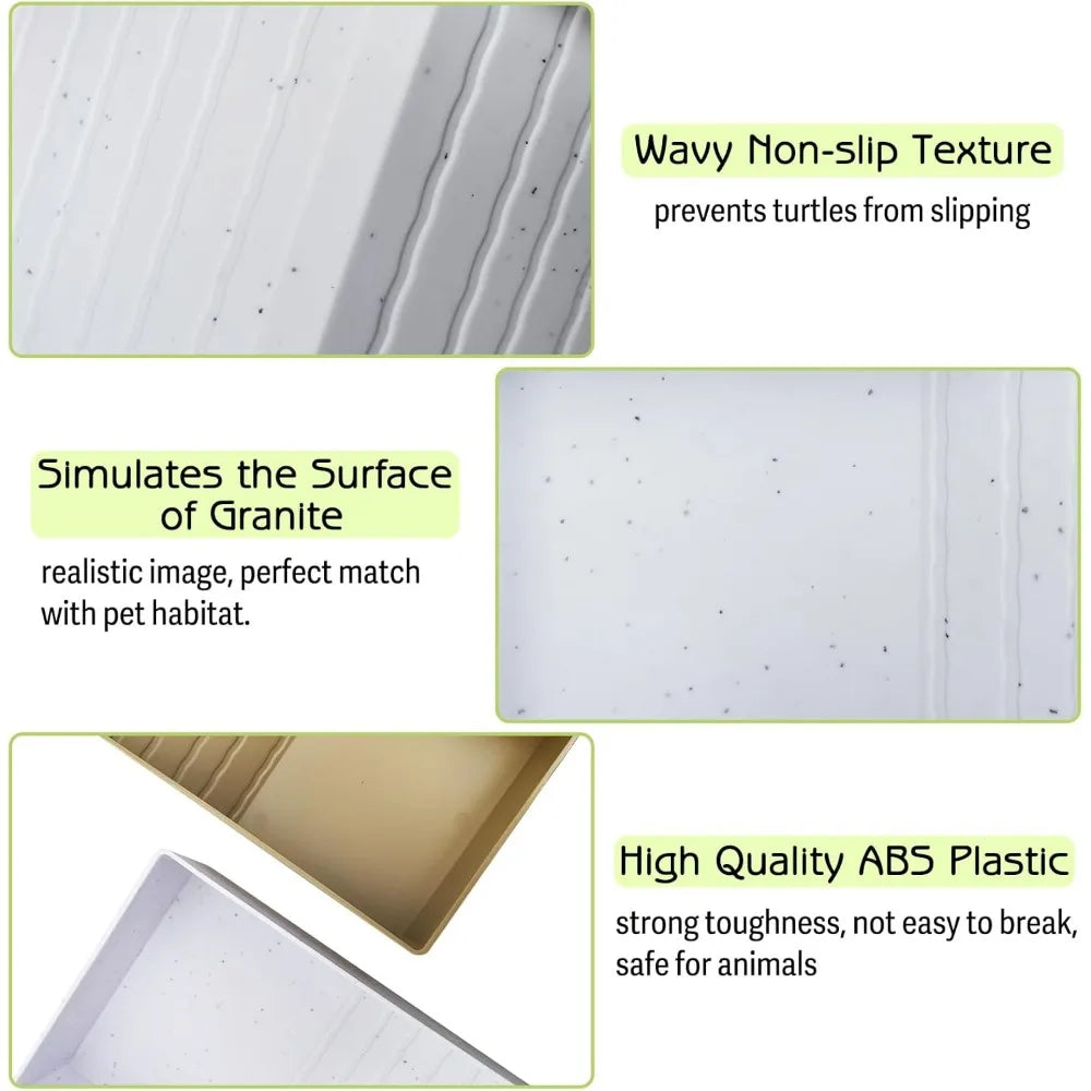 Pond con feeder per tartarughe d'acqua