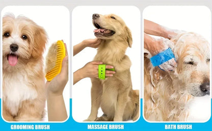 Spazzola per shampoo in silicone