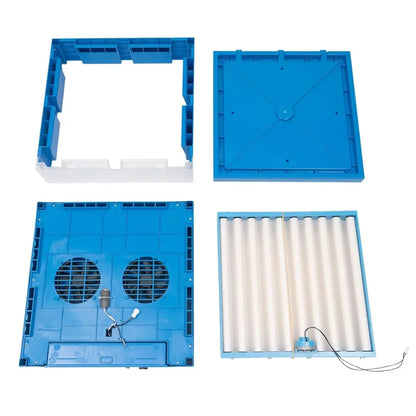 Incubatrice per uova 220V Macchina da cova automatica Temperatura e umidità regolabili Rotazione automatica di 360 gradi