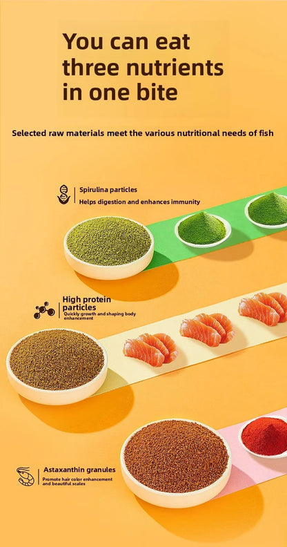 Micro pellet per Guppy