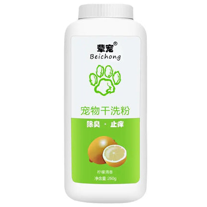 Shampoo secco in polvere