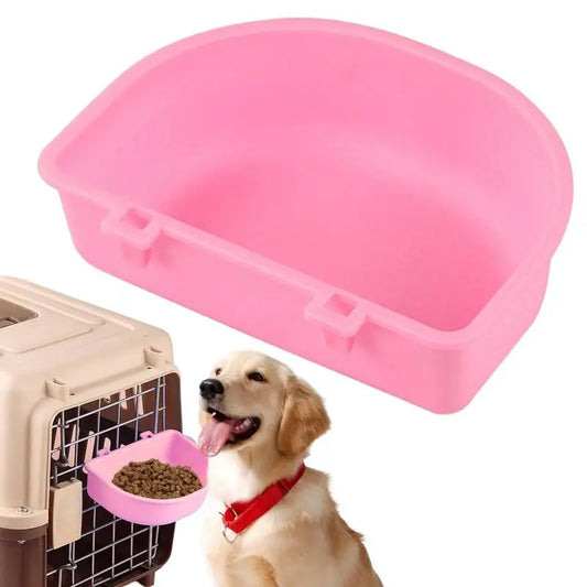 Piccola ciotola per animali domestici con gancio